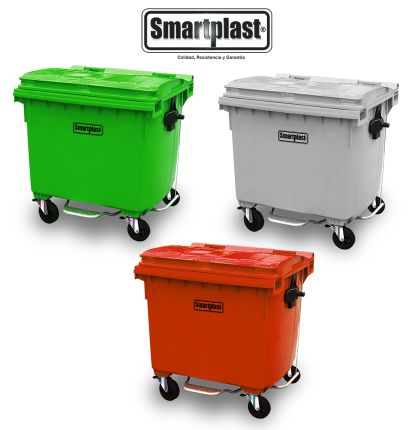 contenedores-con-pedal-1100-litros 1100 litros con pedal samrtplast