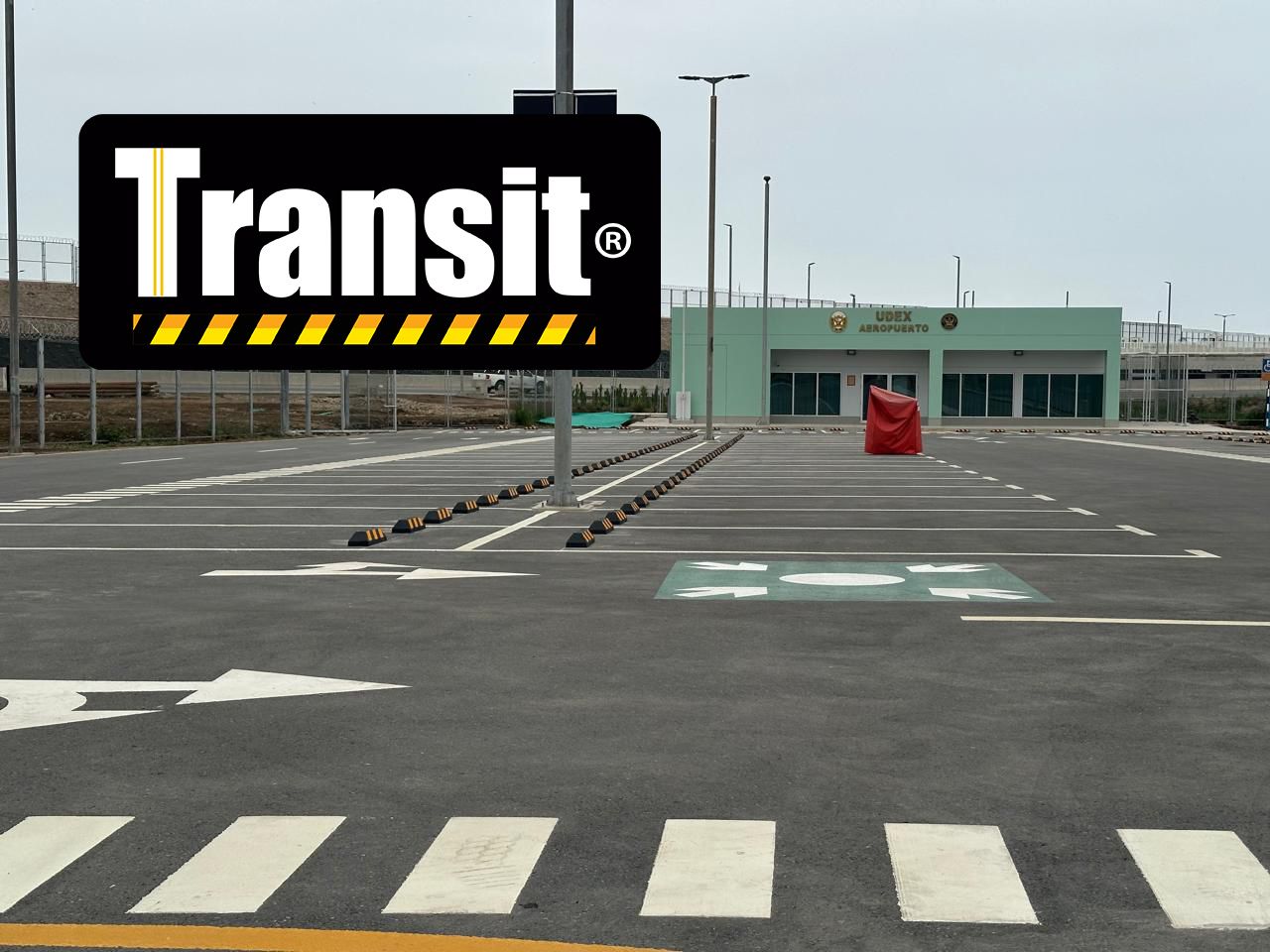 topes de llantas transito en aeropuerto jorge chavez