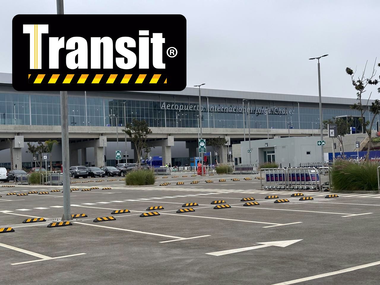 Topes de llantas aeropuerto jorge chavez